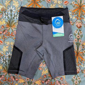 ULTIMATE DIRECTION | Hydro Skin Half-Tight Trail Running Short | Heather Gray